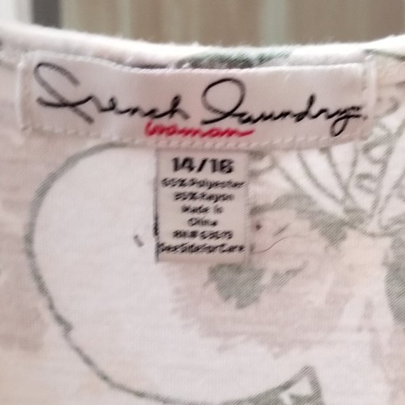 French Laundry ruffled top - Picture 3 of 4